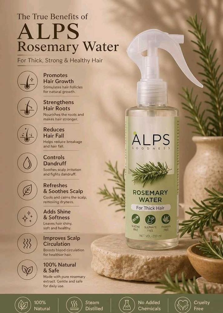 ALPS Rosemary Water For Thick Hair