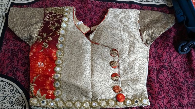 Printed Ethnic Skirt With Blouse And Dupatta