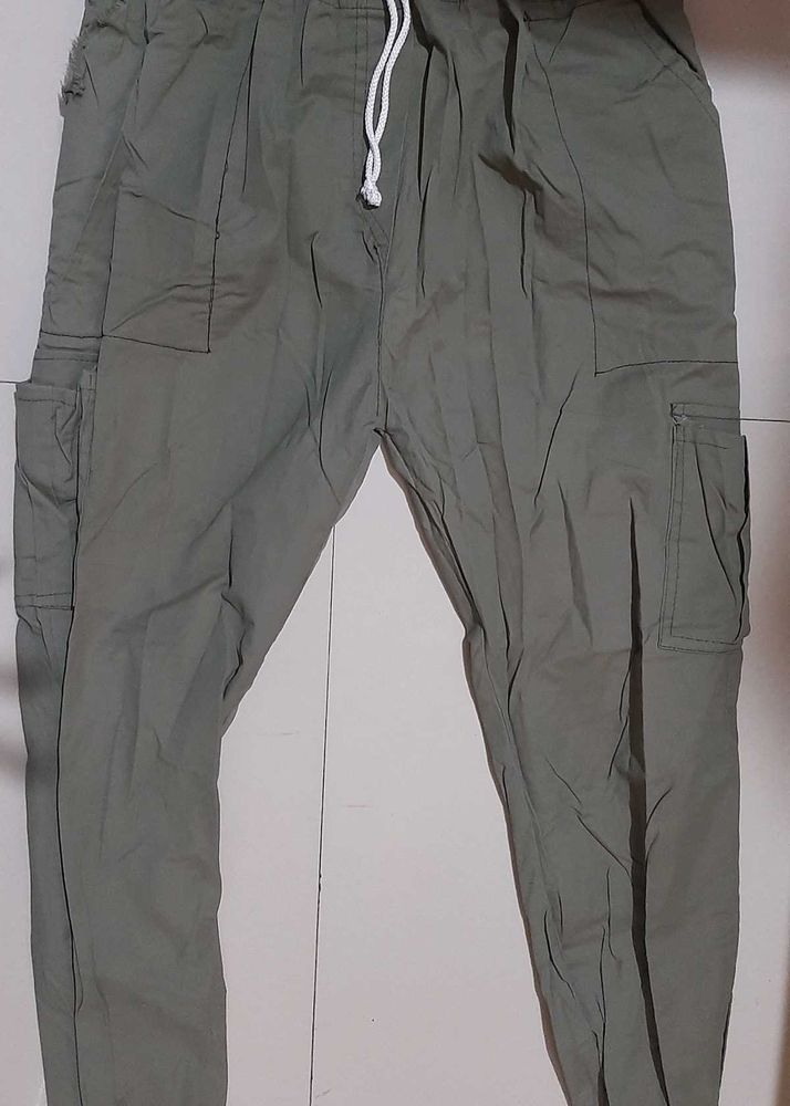 Olive Green Cargo Pants