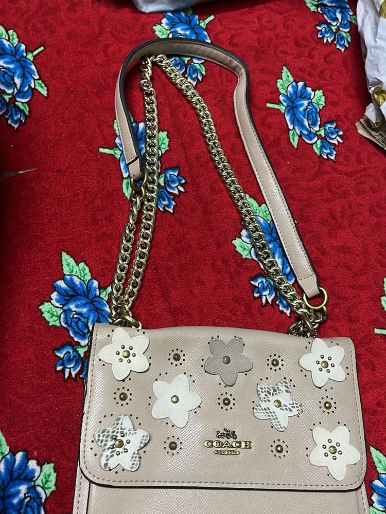 Coach Floral Crossbody Bag
