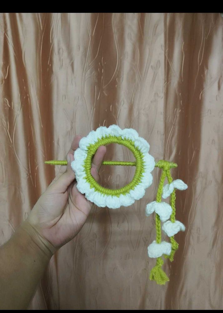 viral crochet bun stick 🍡🪷