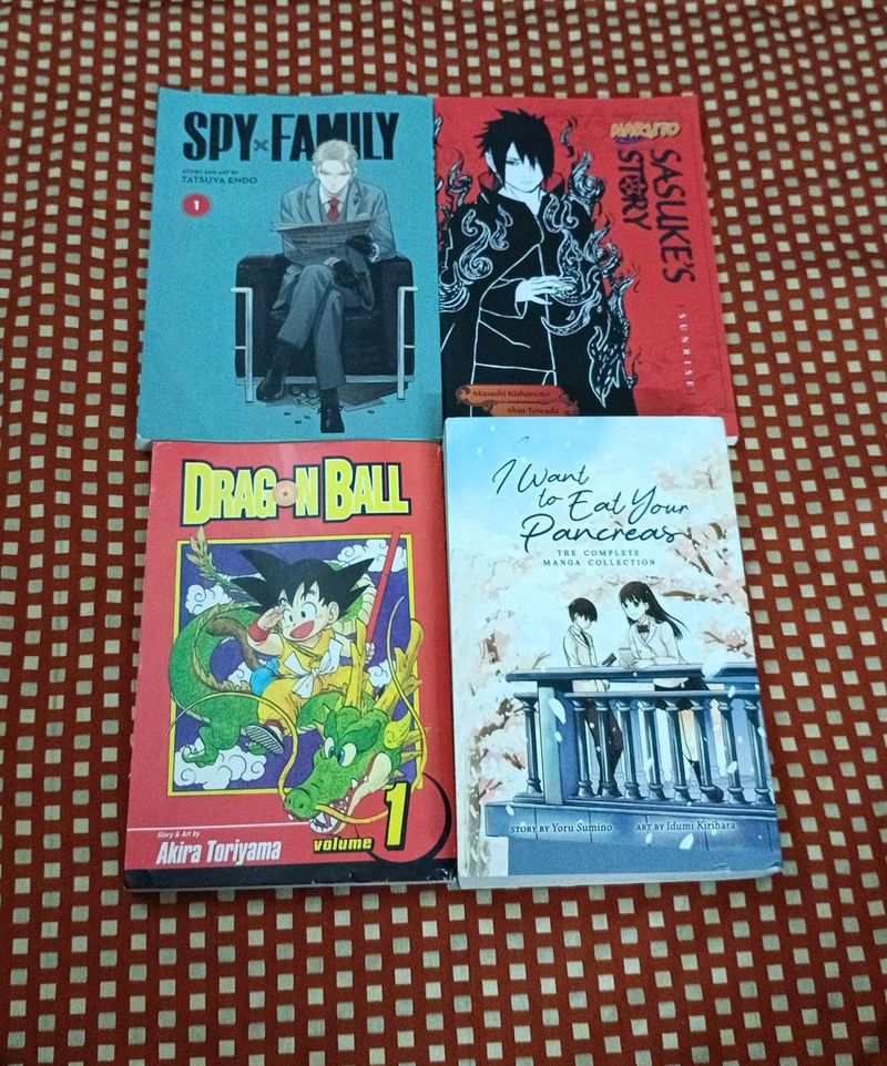 Bestseller Manga Set of 4