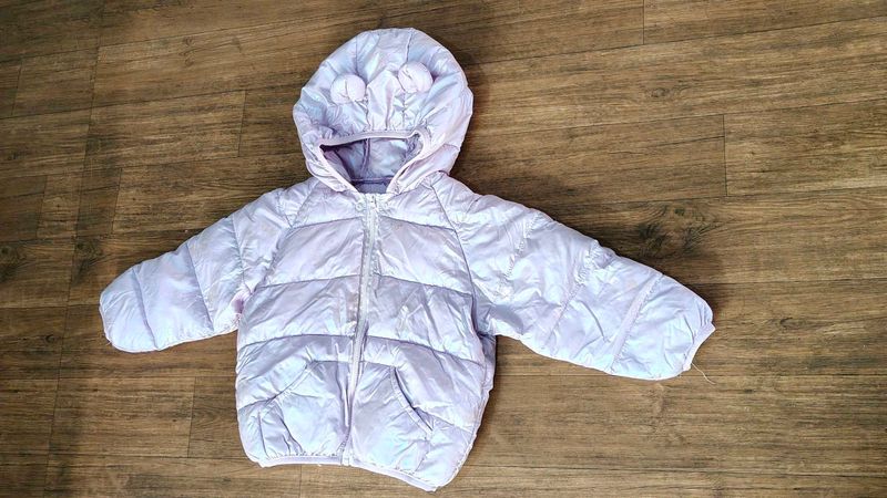 Cute Puffer Jacket with Ears