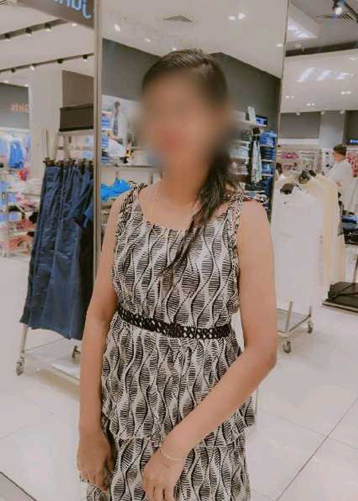 Stylish Sleeveless Printed Dress