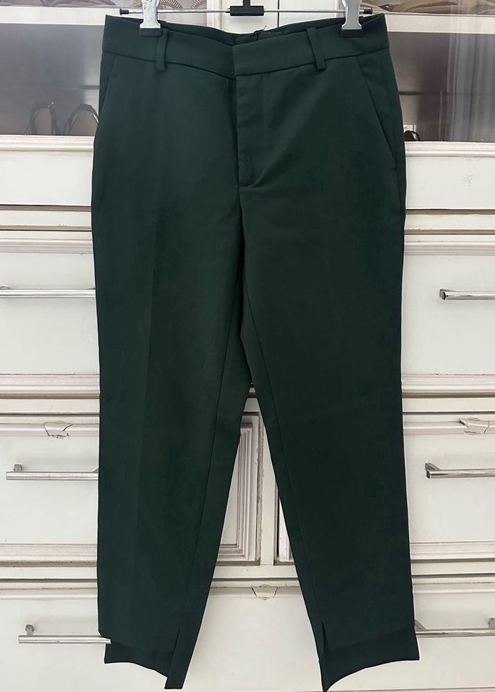 Zara Dark Green Trousers