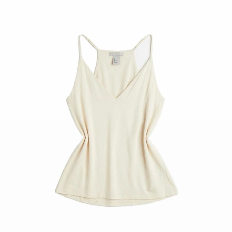 Cream Spaghetti Strap Camisole Top