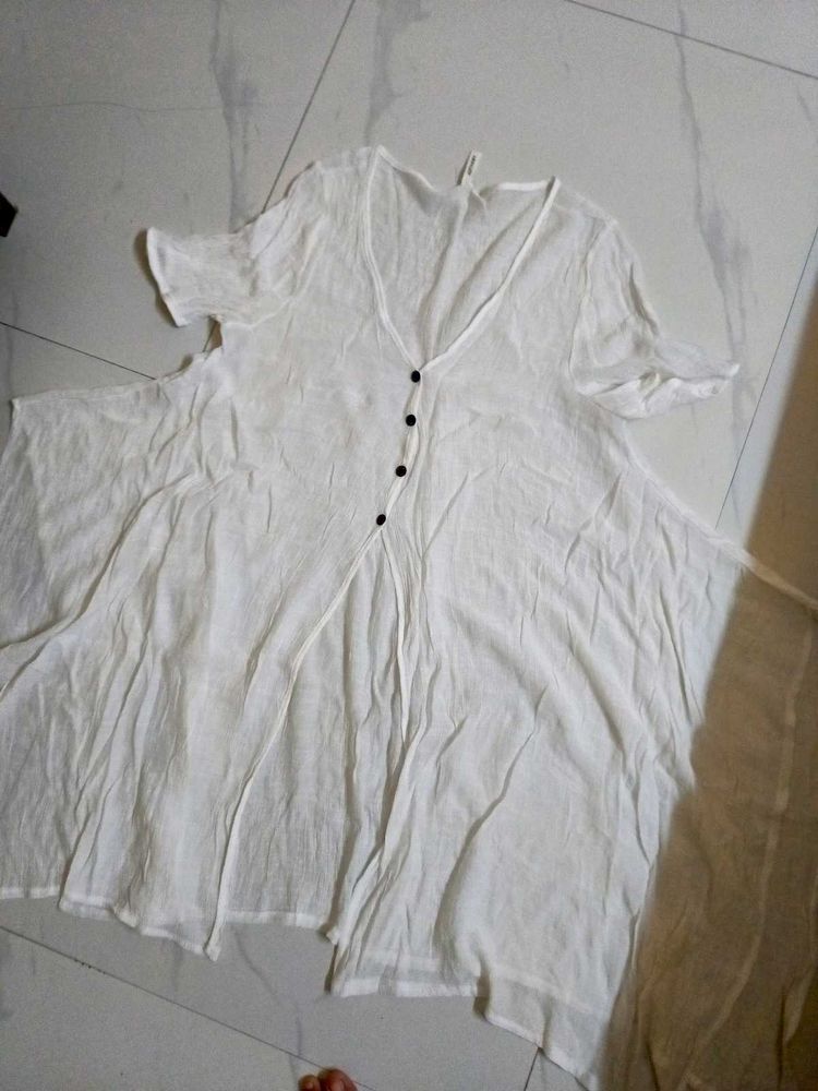 Sale🔴White Flowy shrug for women