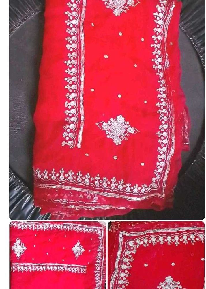 Red saree