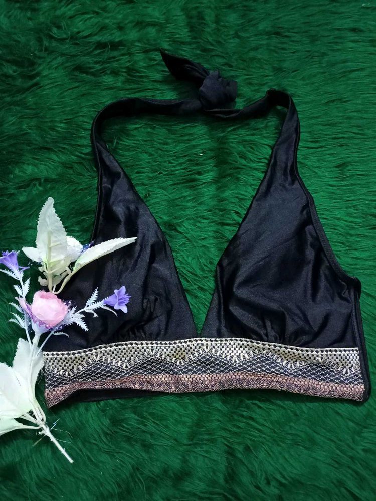 Belted💙 Bra Bikni Look