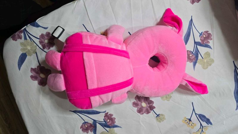 Cute Pink Baby Head Protector Pillow