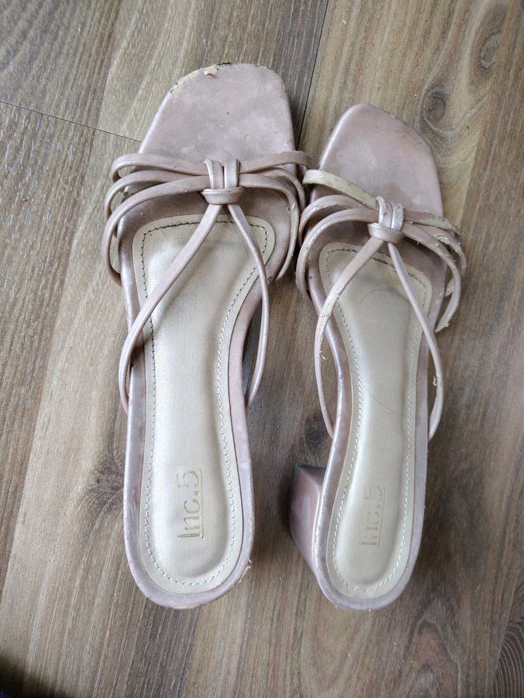 Inc.5 Strappy Block Heel Sandals