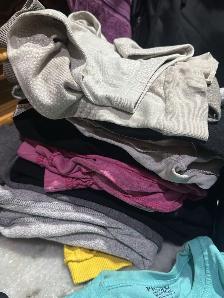 Declutterring shirts and pants