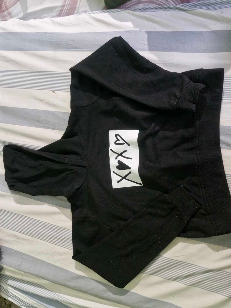 combo top and hoodie
