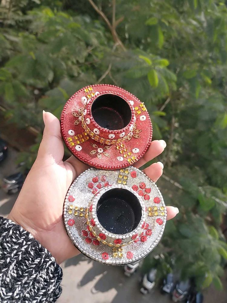 Decorative Candle Holders (Set of 2)