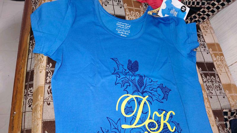 Blue Graphic T-Shirt