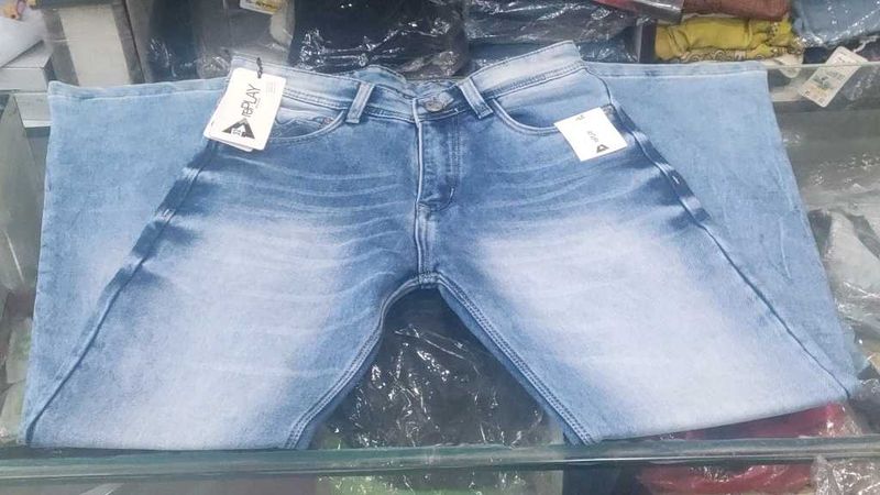 Replay Blue Denim Jeans