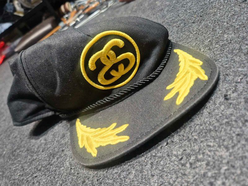 Authentic Stussy "SS Link" Embroidered Captain Rop