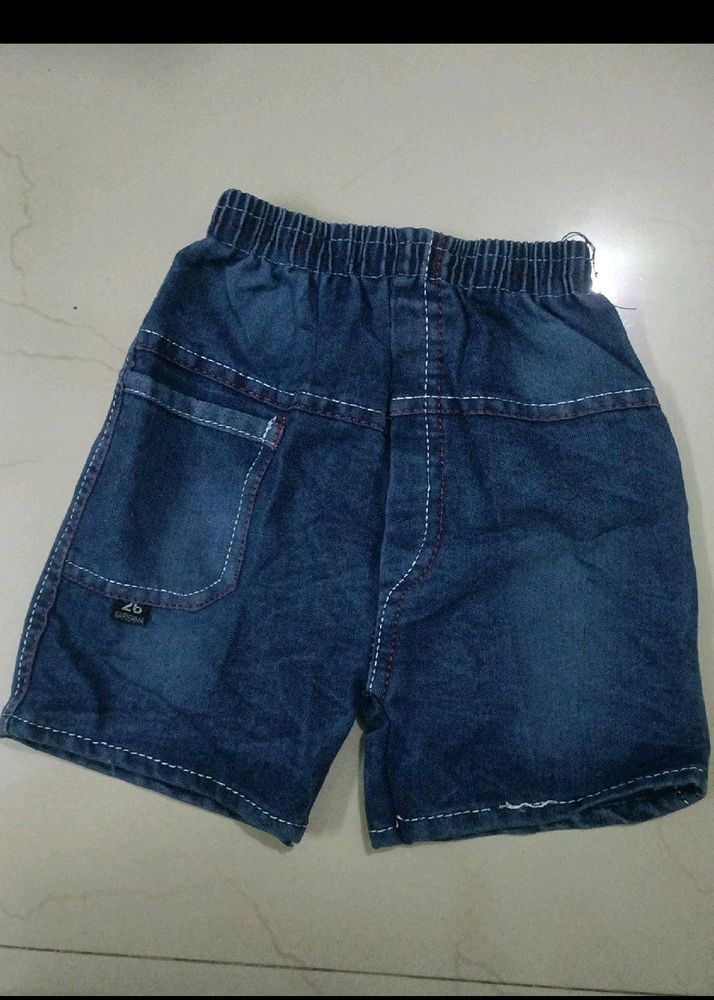 Set Of 4 Denim Pants For Kids