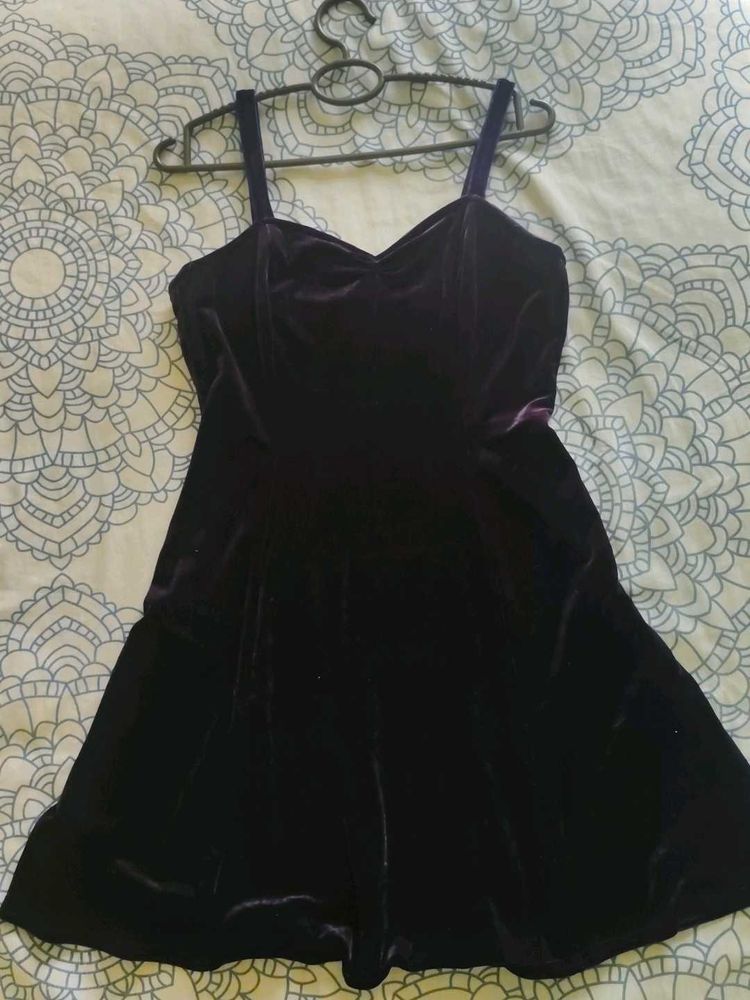 Velvet Mini Dress