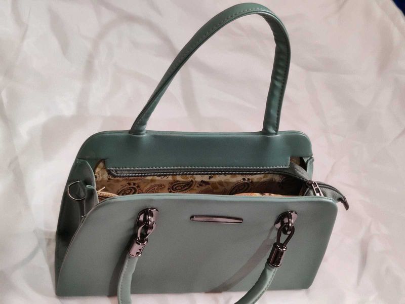 Stylish Teal Handbag