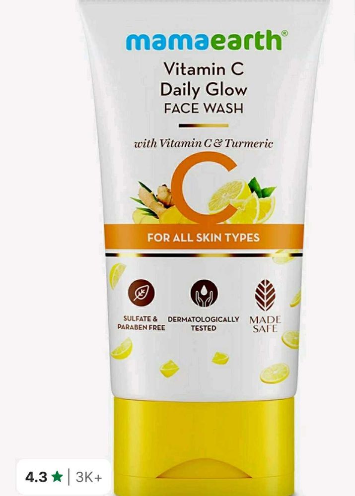 Mamaearth Vitamin C Face Wash