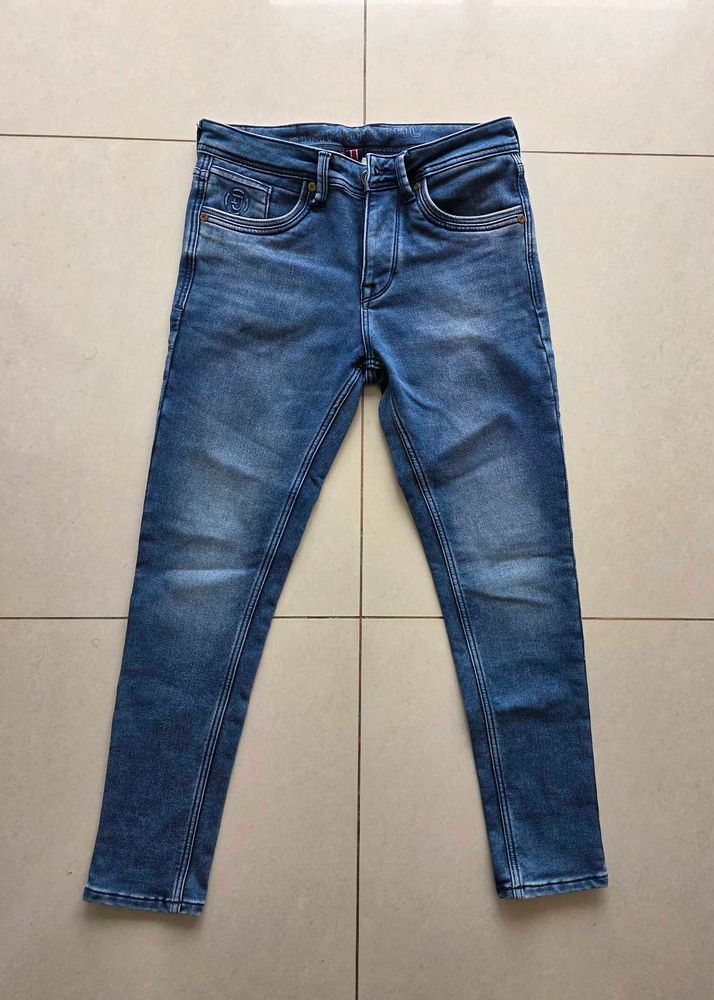 Men's Blue skinny Fit Denim Jeans