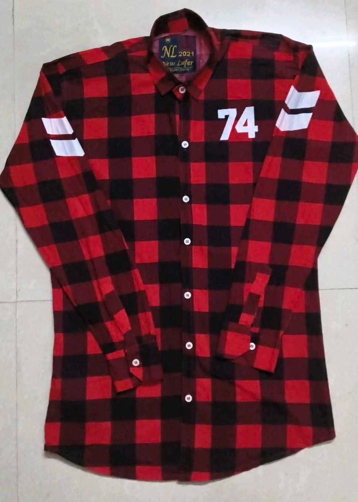 checked shirt