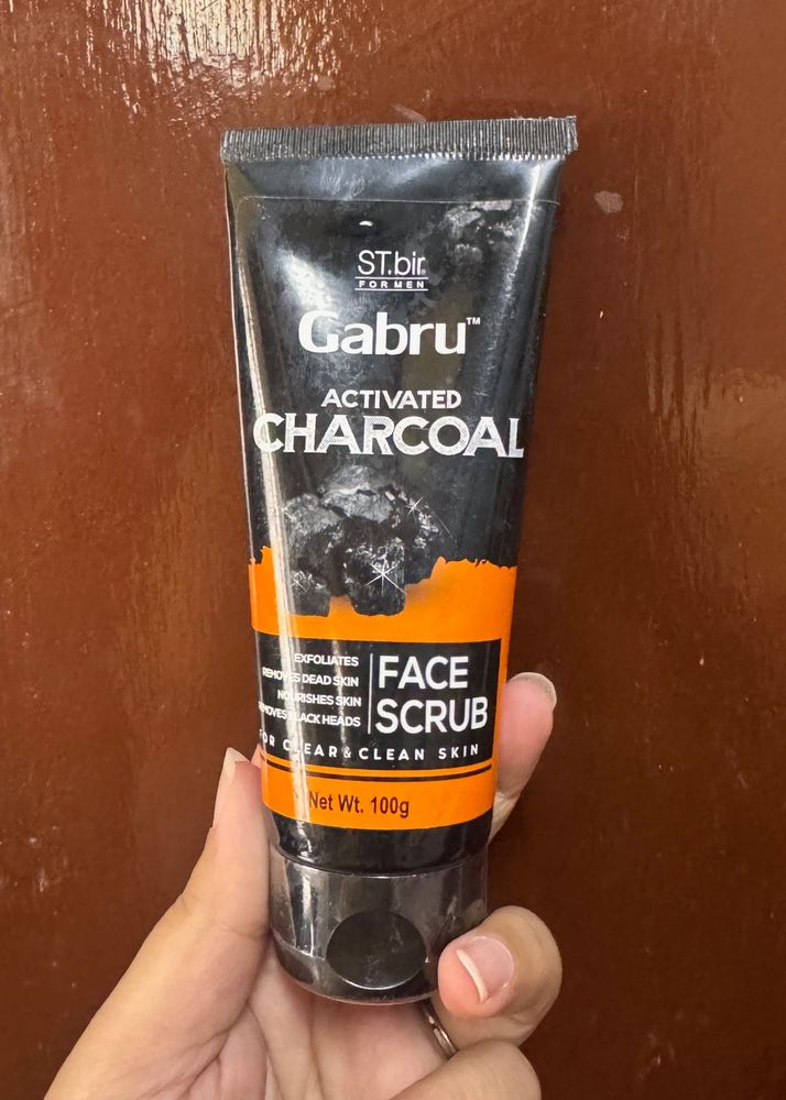 Gabru Activated Charcoal Face Scrub