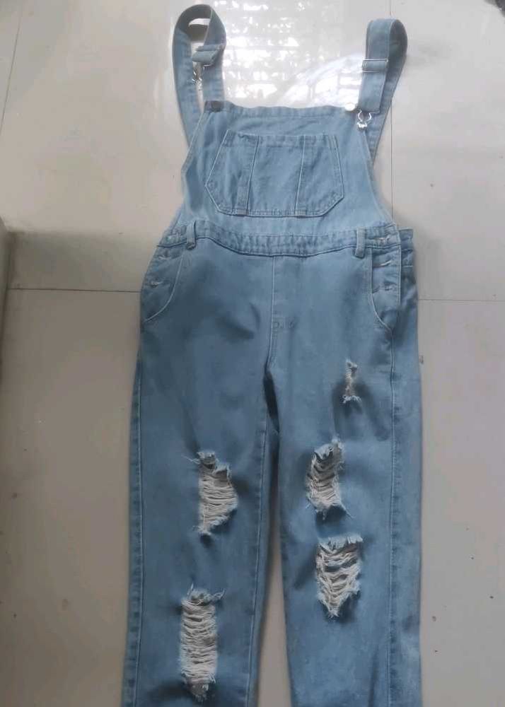 Light Blue Denim Dungaree