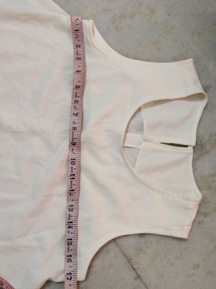 Beautiful White Top/Tunic for Sale!