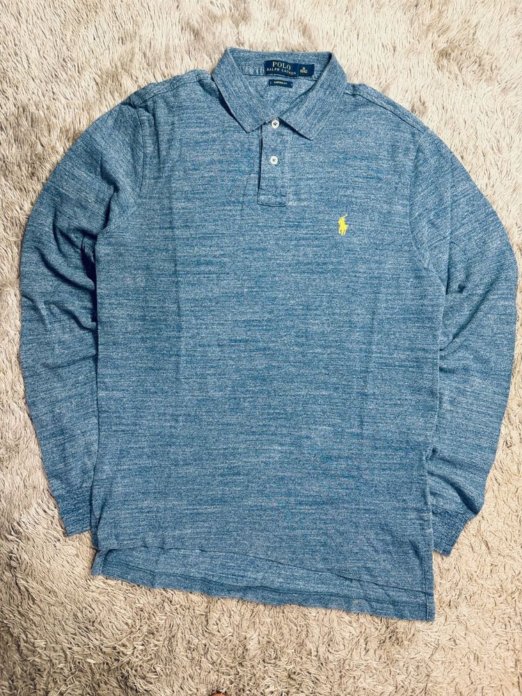 Men's Long Sleeve Polo Shirt