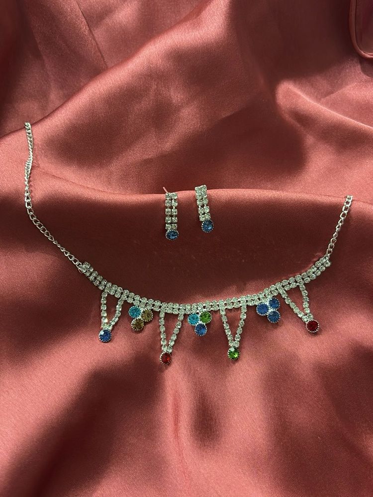 Necklace with Earrings Set