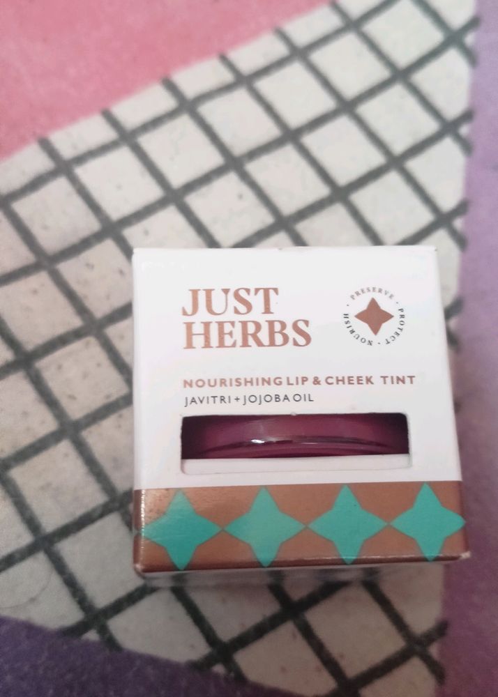 just herbs lip and cheek tint...