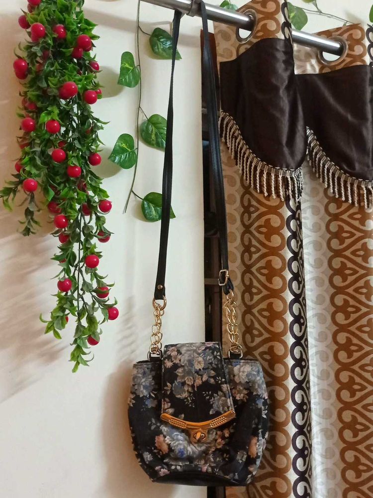 Floral Crossbody Bag