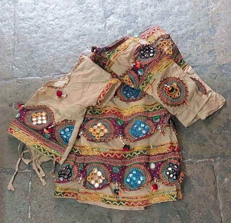 Kathiawadi Lehenga Choli Set