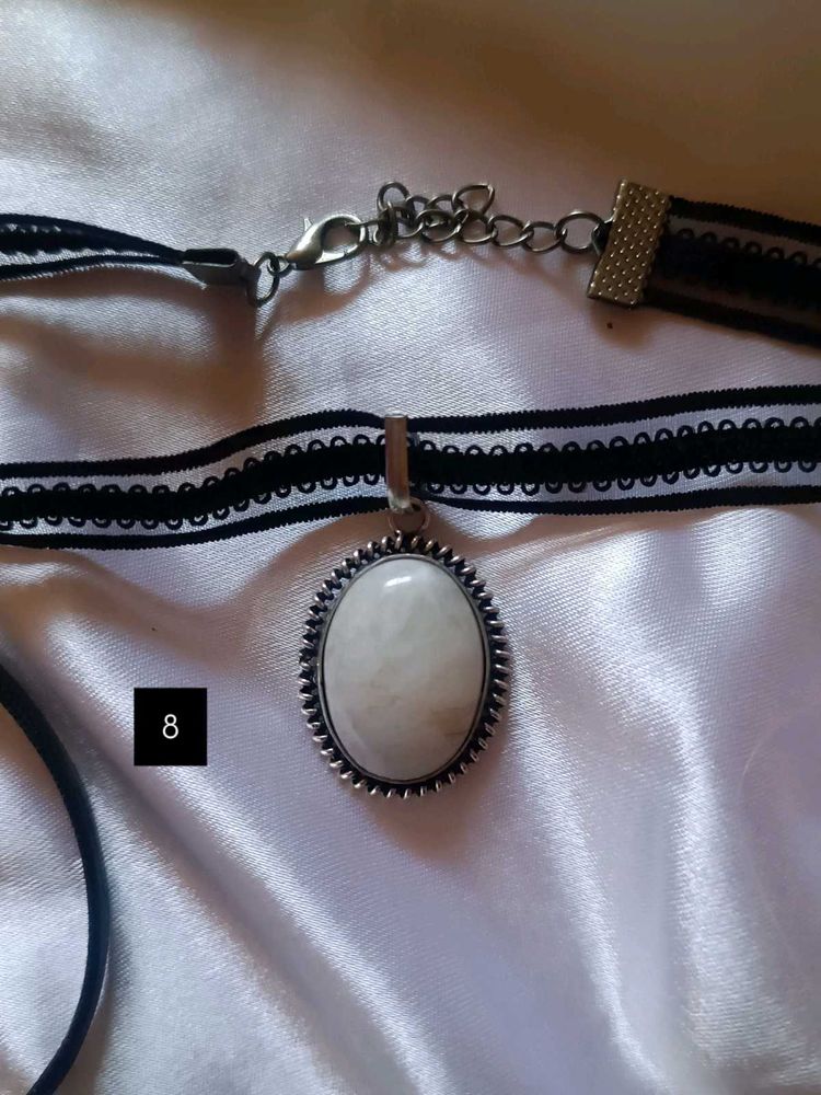 gothic moonstone pendant(without choker)