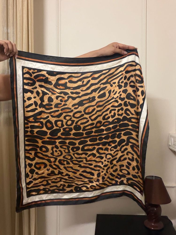 Leopard Print Scarf