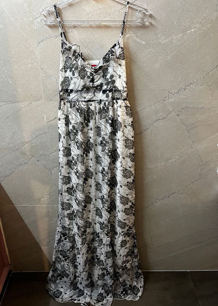 Floral Print Maxi Dress