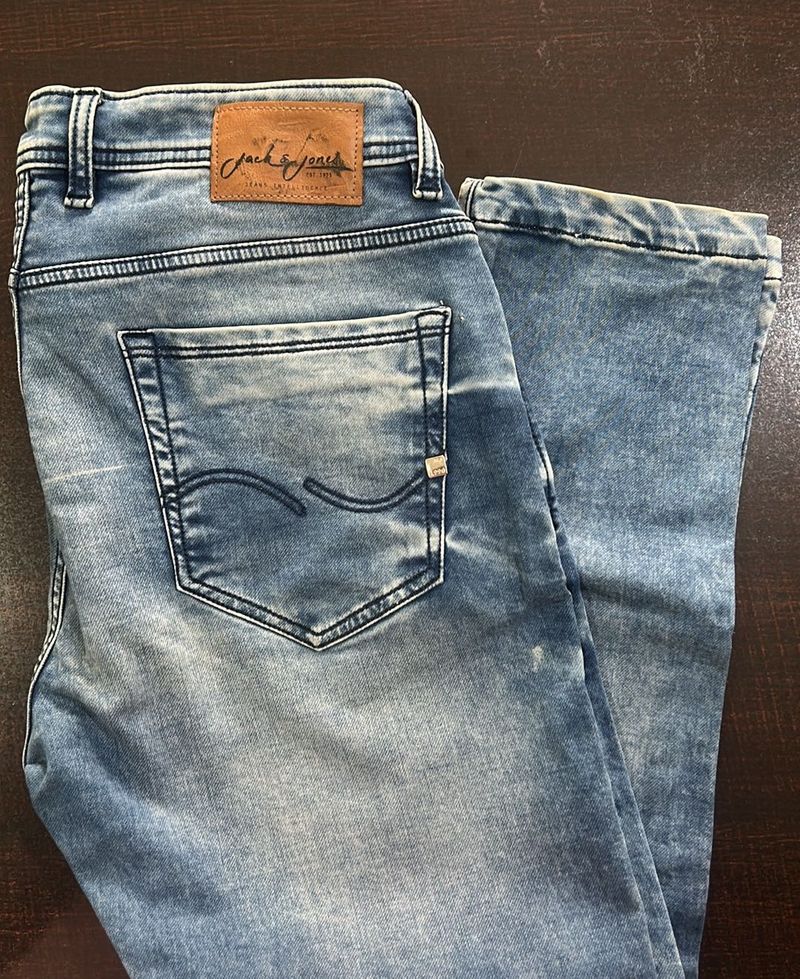 Jack &amp; Jones Blue Denim Jeans