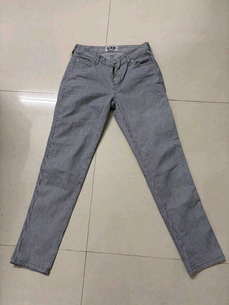 Strip Print Pant For Women