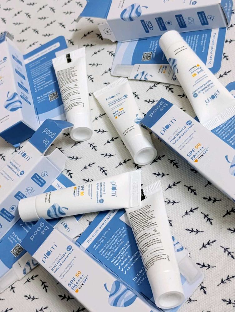 Plum Niacinamide Hybrid Sunscreen SPF 50