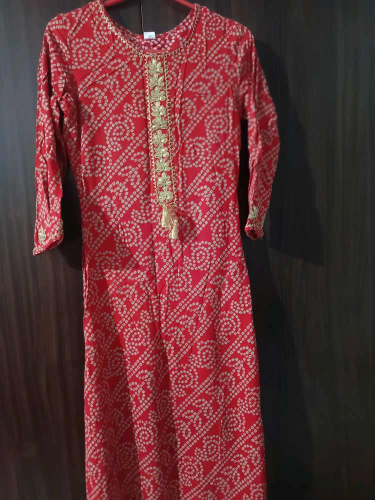 Bandhni Kurtas
