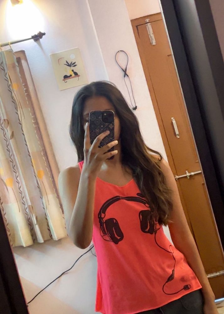 Neon Pink Tank Top