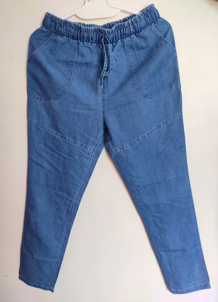 High Rise Denim Fit Women's Jeans Size  (S)