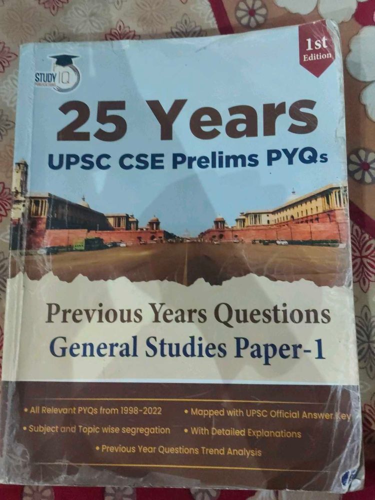 25 Years UPSC CSE Prelims PYQs - General Studies P