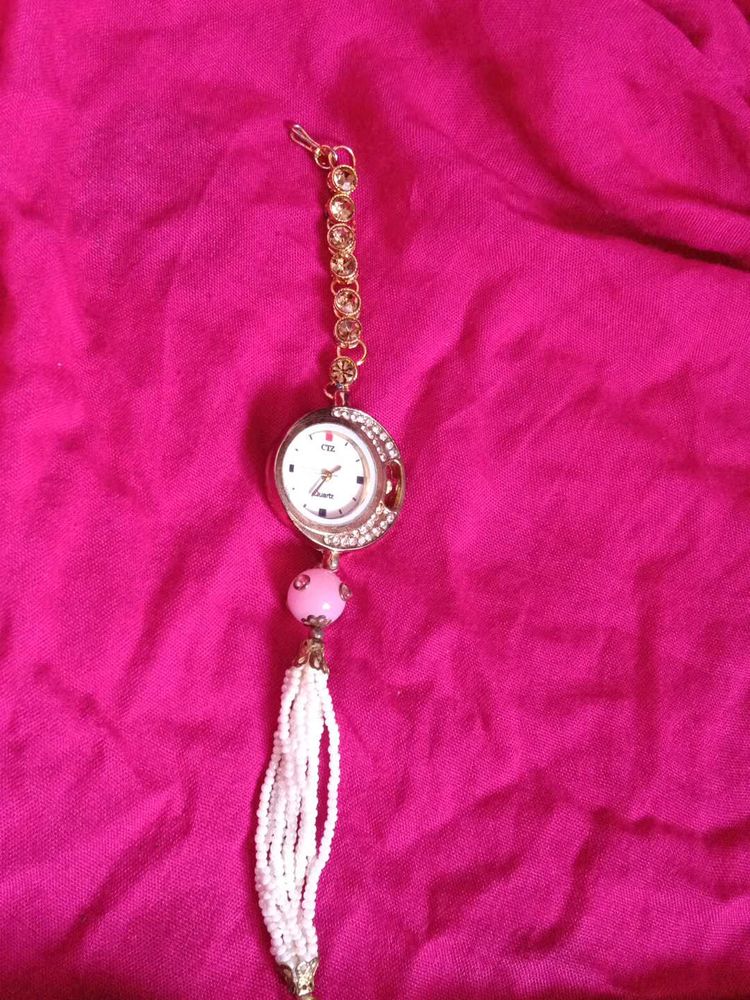 Designer Watch with Tassel