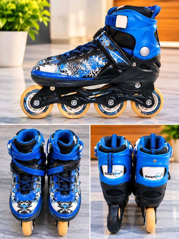 Blue Roller Skates