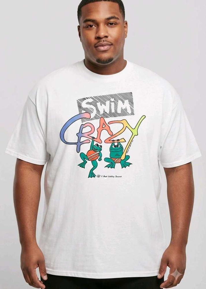 Men's "Swim Crazy" Graphic T-Shirt
