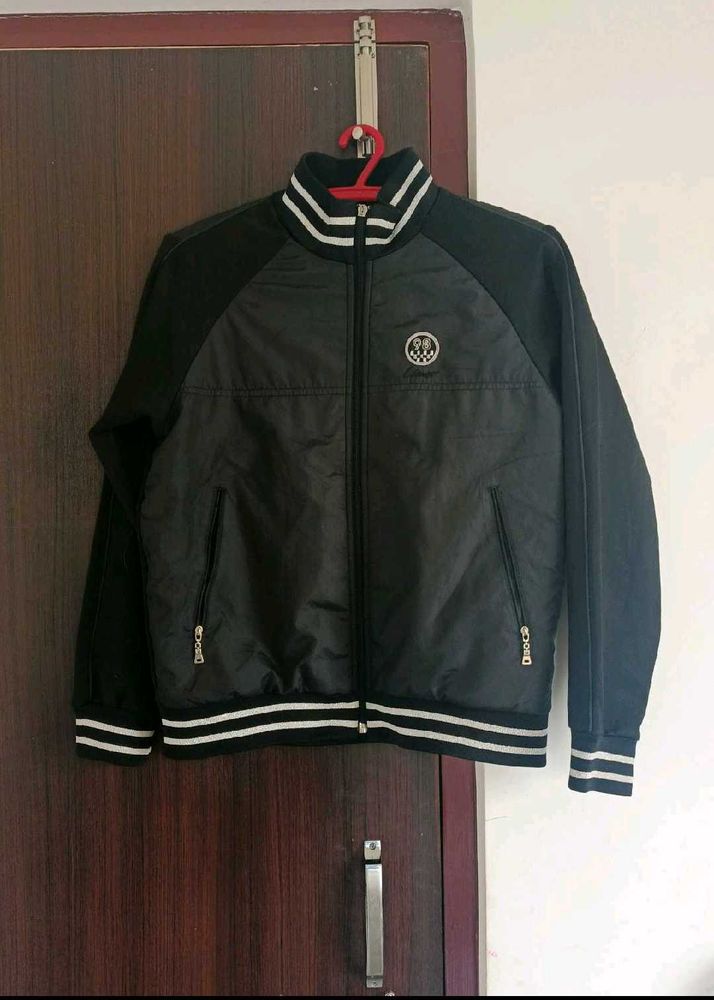 Stylish Black Track Jacket