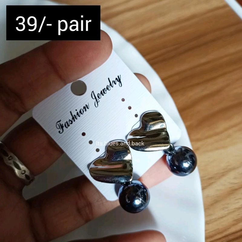 Each pair at 39/- Daily wear Earrings